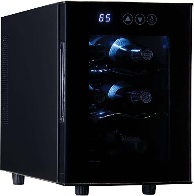 Haier 6 bottle wine cooler with Electronic Controls